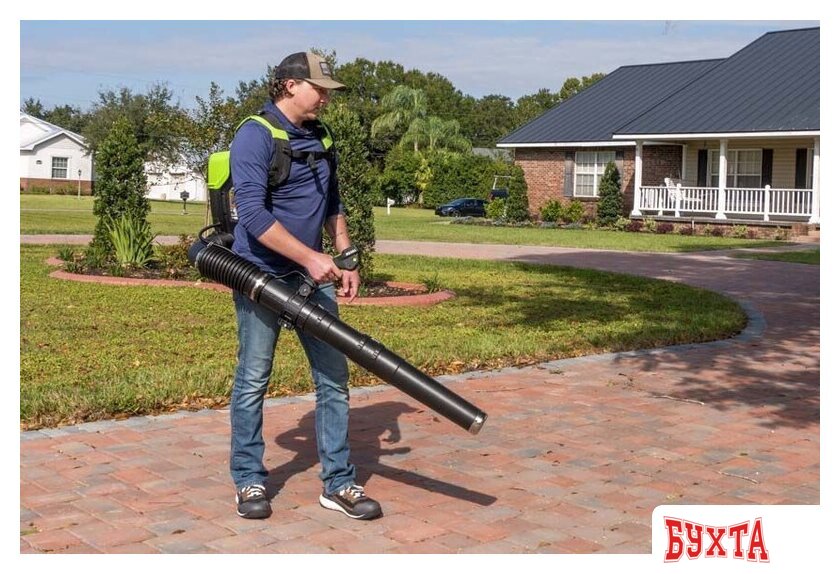 Ранцевая воздуходувка Greenworks GD82BP2 2408307 (без АКБ) 5