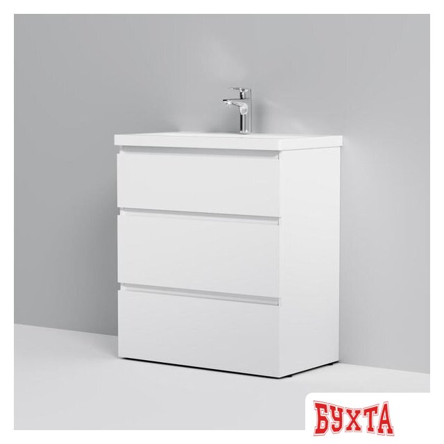 Мебель для ванных комнат AM.PM Тумба под умывальник Gem S 75 M91FSX0752WG (белый) 5