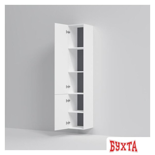 Мебель для ванных комнат AM.PM Шкаф-пенал Gem 30 M90CHL0306WG (левый, белый глянец) 3