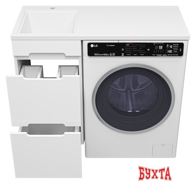 Мебель для ванных комнат Misty Тумба под умывальник Байкал 55 Э-Бай06055-022Я 3