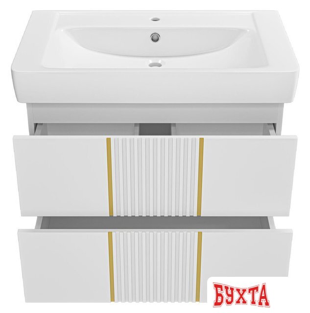 Мебель для ванных комнат Brevita Тумба под умывальник Vega 80 VEG-09080-0102Я 4