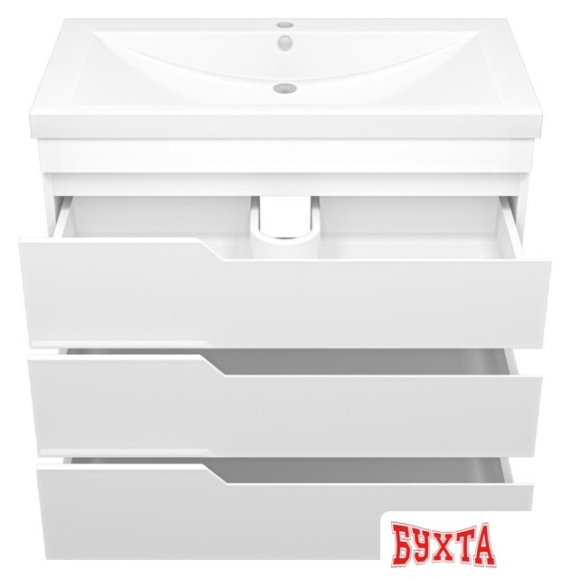 Мебель для ванных комнат Misty Тумба под умывальник Софт 90 П-Соф-01090-0113Я 2