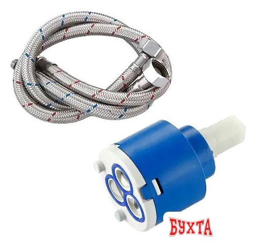 Смеситель Rea Polo B9942 (белый/хром) 3