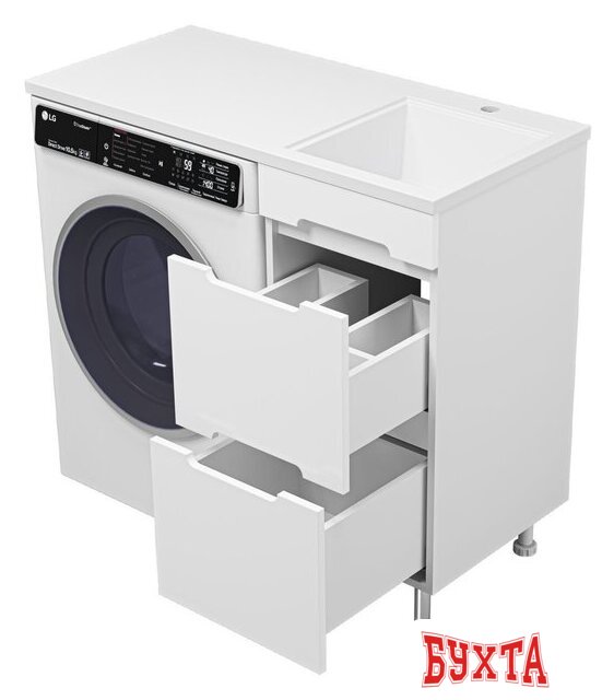 Мебель для ванных комнат Misty Тумба под умывальник Байкал 40 Э-Бай06040-022Я 4