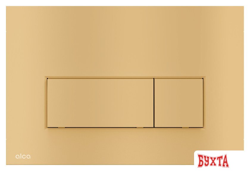 Панель смыва Alcaplast Thin M57-G-M (gold-мат)
