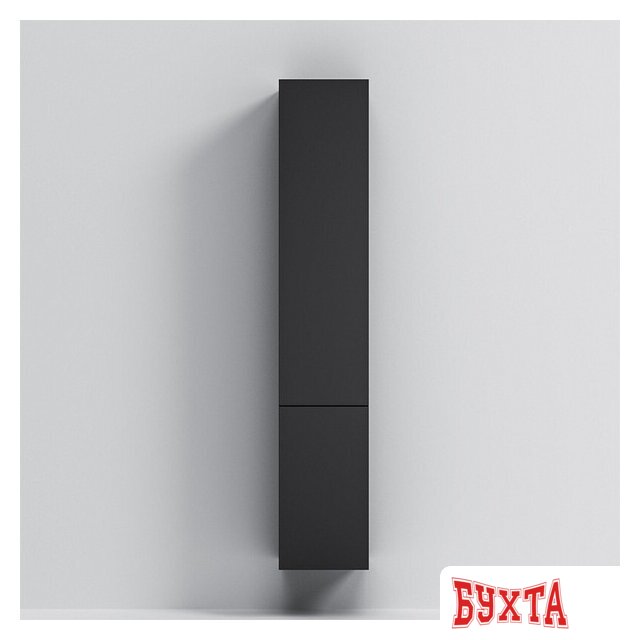 Мебель для ванных комнат AM.PM Шкаф-пенал GEM M90CHR0306BM (черный матовый) 3