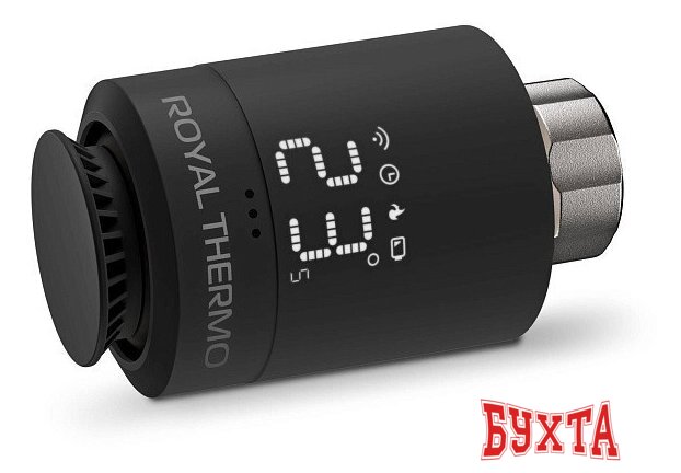 Термостат радиаторный Royal Thermo Стартовый набор для управления отоплением RTSMARTHB (черный) 2