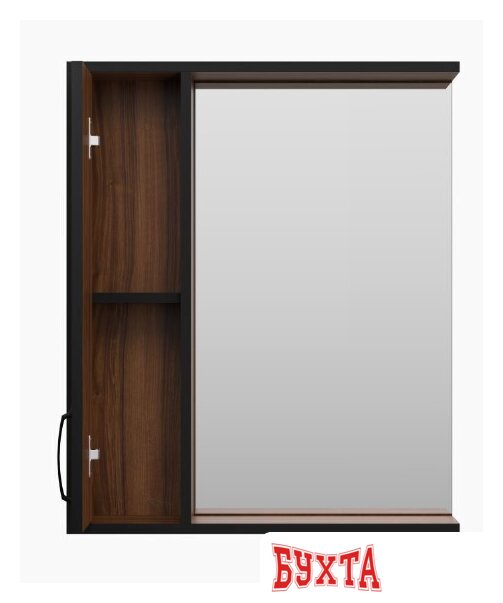 Мебель для ванных комнат Misty Шкаф с зеркалом Кедр 60 П-Кед04060-011Л 4