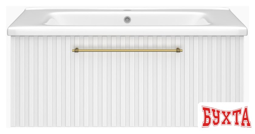 Мебель для ванных комнат Brevita Тумба под умывальник Alicante 90 ALI-09090-0101Я 2