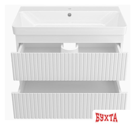 Мебель для ванных комнат Brevita Тумба под умывальник Victory 80 VIC-09080-0102Я 2