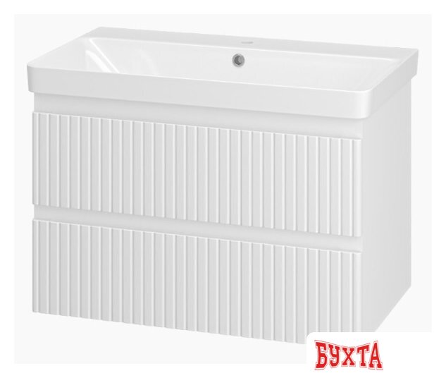 Мебель для ванных комнат Brevita Тумба под умывальник Victory 80 VIC-09080-0102Я 3