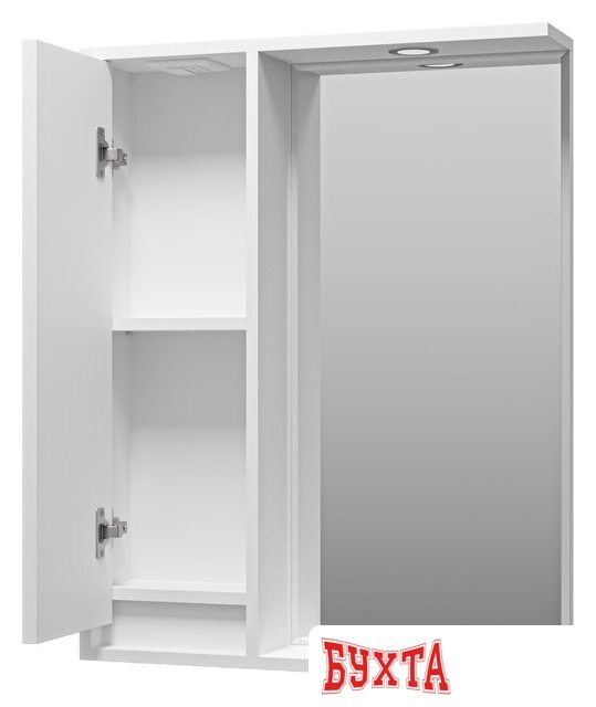 Мебель для ванных комнат Brevita Шкаф с зеркалом Balaton 65 L BAL-04065-01-Л 4