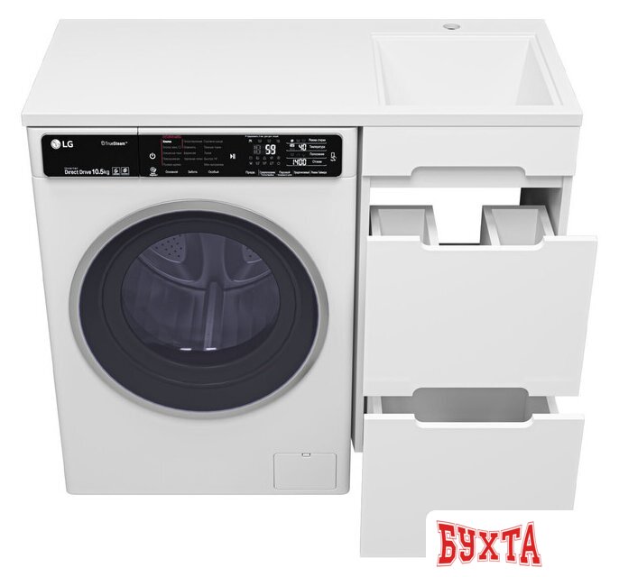 Мебель для ванных комнат Misty Тумба под умывальник Байкал 70 Э-Бай06070-022Я 4