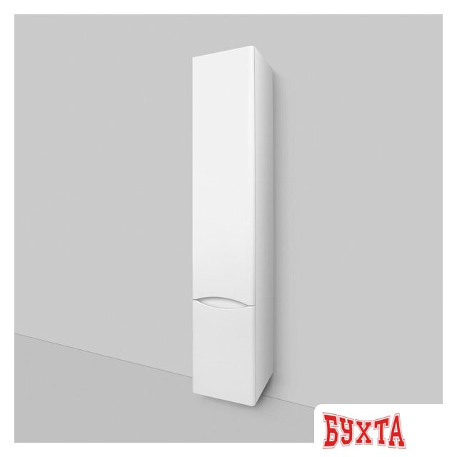 Мебель для ванных комнат AM.PM Шкаф-пенал Like 35 M80CHL0356WG (левый, белый глянец) 2