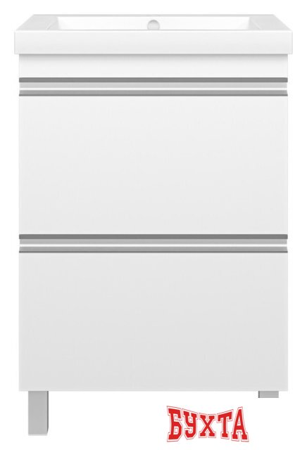 Мебель для ванных комнат Misty Тумба под умывальник Ингрид 60 П-Инг-01060-012Я 2