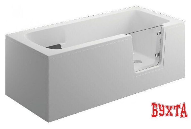 Фронтальный экран под ванну Polimat Avo 00596 (140x57, белый) 2