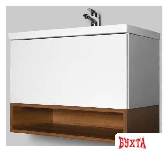 Мебель для ванных комнат AM.PM Тумба под умывальник Gem 60 M90FHX06021WG (белый) 2