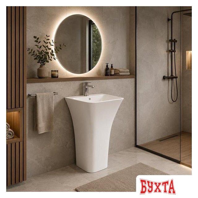 Умывальник Rea Ada Slim 45x43 Reau9902
