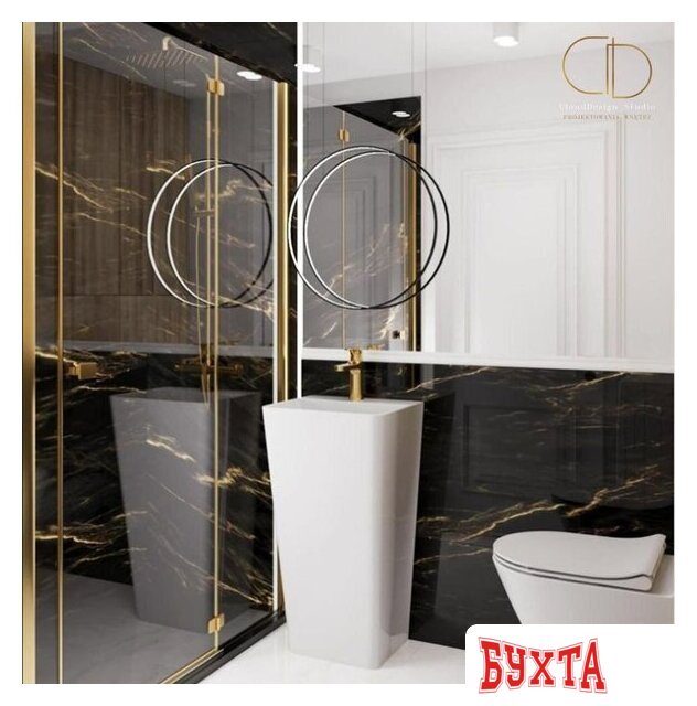 Умывальник Rea Aris 44x37.5 ReaU5637 1