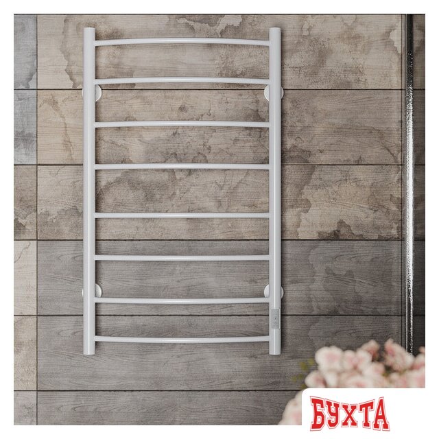 Полотенцесушитель Roxen Santi BK-109AW-8T 11030-5385W (белый) 4