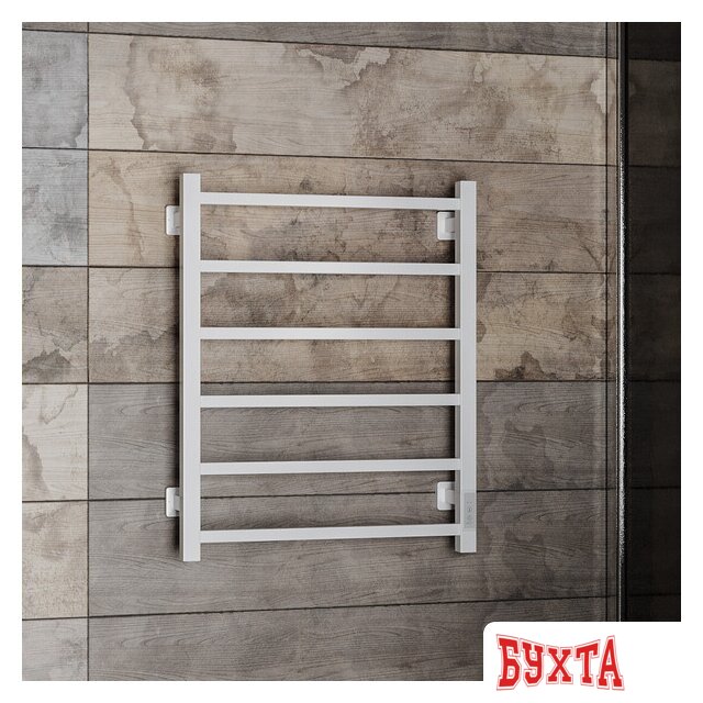 Полотенцесушитель Roxen Square BK-109SW-6T 11050-5365W (белый) 3