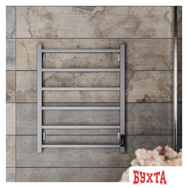 Полотенцесушитель Roxen Square BK-109SW-6T 11050-5365B (черный) 4