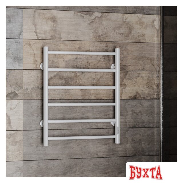 Полотенцесушитель Roxen Caspia BK-109W-6T 11070-5365W (белый) 3