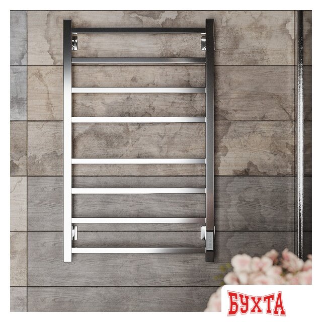 Полотенцесушитель Roxen Square BK-109S-8T 11050-5385C (хром) 4