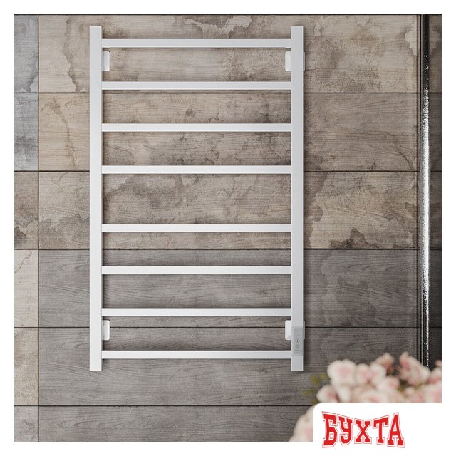 Полотенцесушитель Roxen Square BK-109SW-8T 11050-5385W (белый) 4
