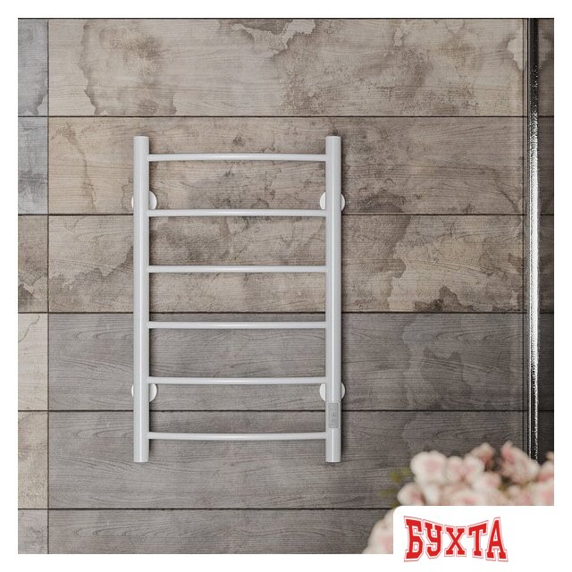 Полотенцесушитель Roxen Santi BK-109AW-6T 11030-4365W (белый) 5