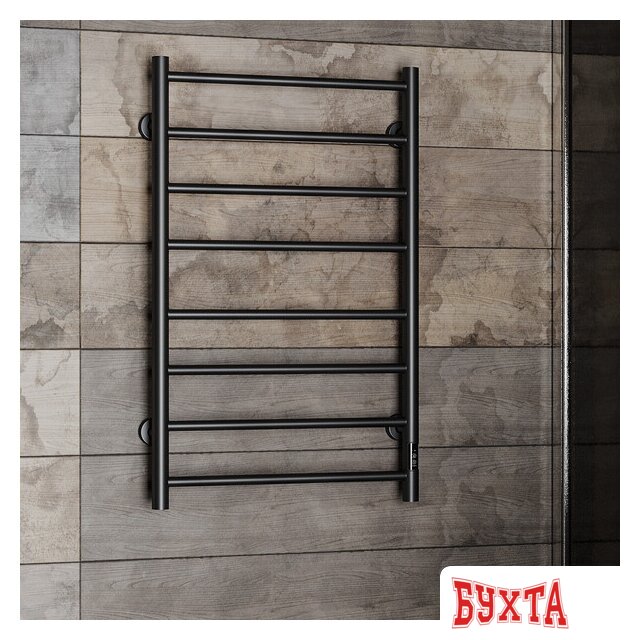 Полотенцесушитель Roxen Caspia BK-109W-8T 11070-5385B (черный) 3