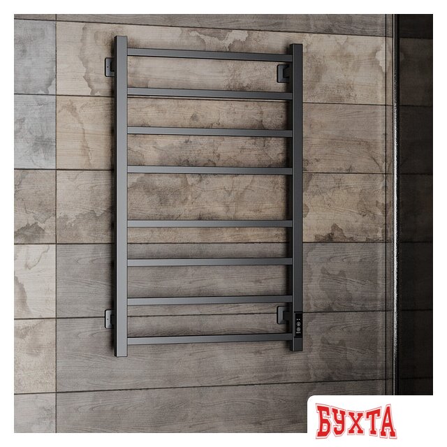 Полотенцесушитель Roxen Square BK-109SW-8T 11050-5385B (черный) 3