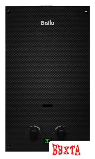 Газовая колонка Ballu GWH 10 Fiery Glass Carbon 2