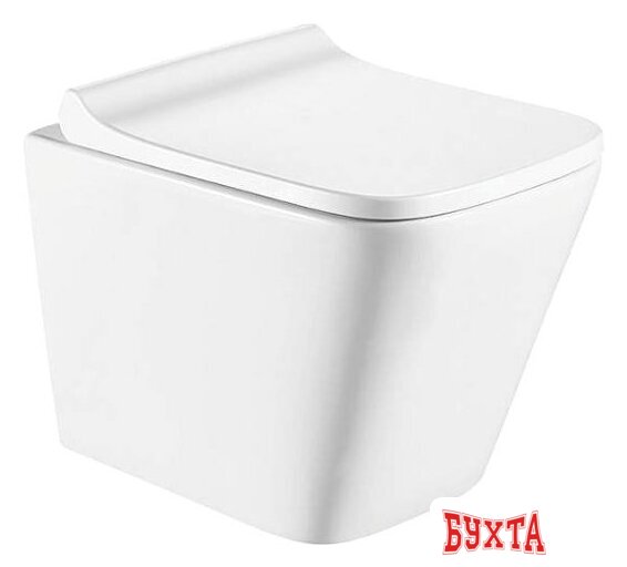 Унитаз подвесной CeramaLux 5171GW (белый, глянцевый) 1