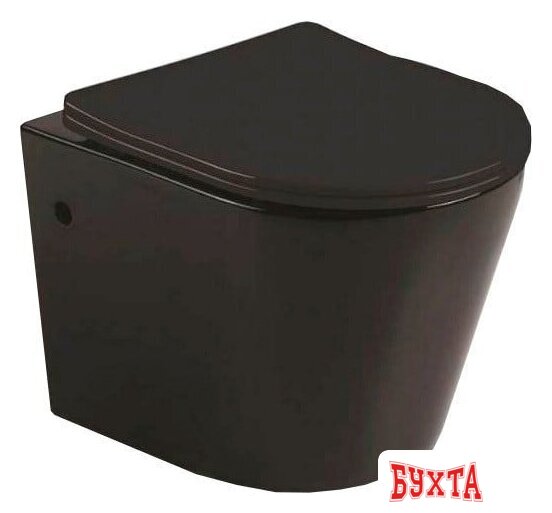 Унитаз CeramaLux 5178-18 (черный)