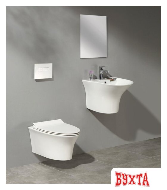 Унитаз подвесной CeramaLux CL 2100 2