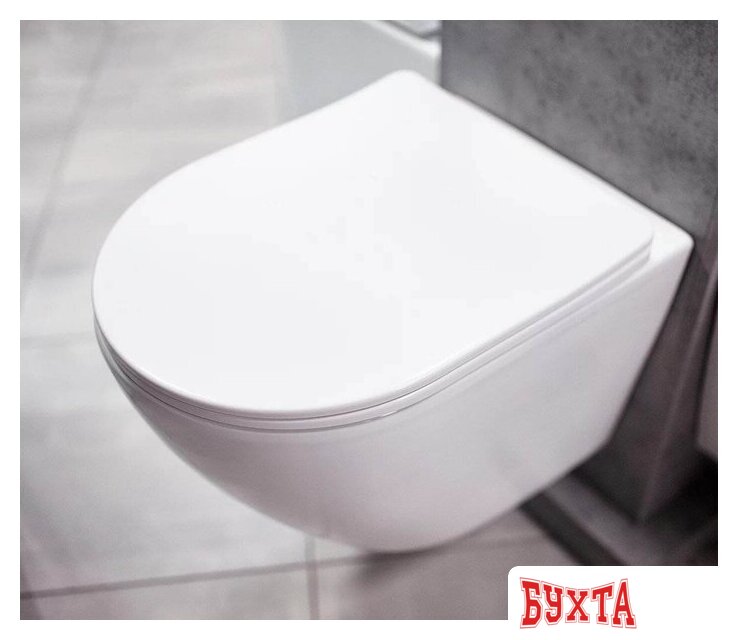Унитаз подвесной Gid Tr2122TF 1