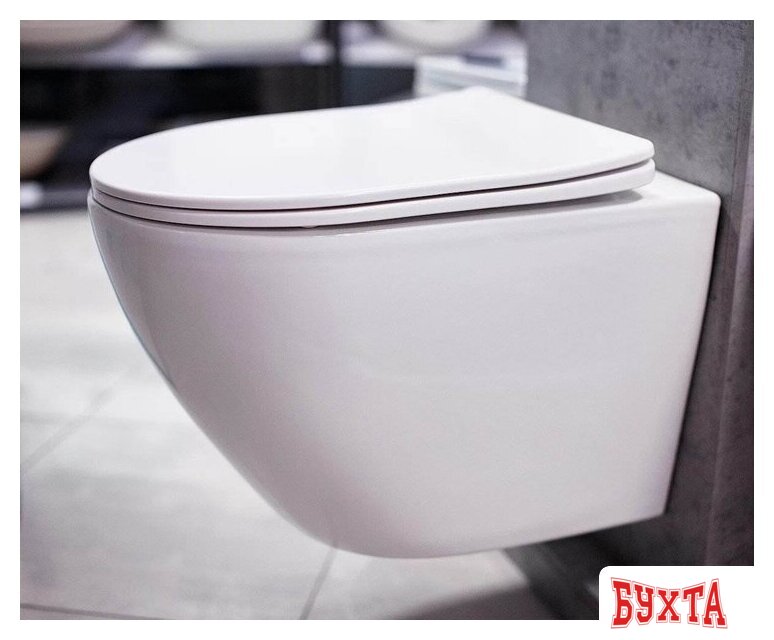 Унитаз подвесной Gid Tr2122TF 2
