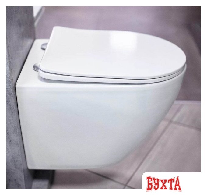 Унитаз подвесной Gid Tr2122TF 3