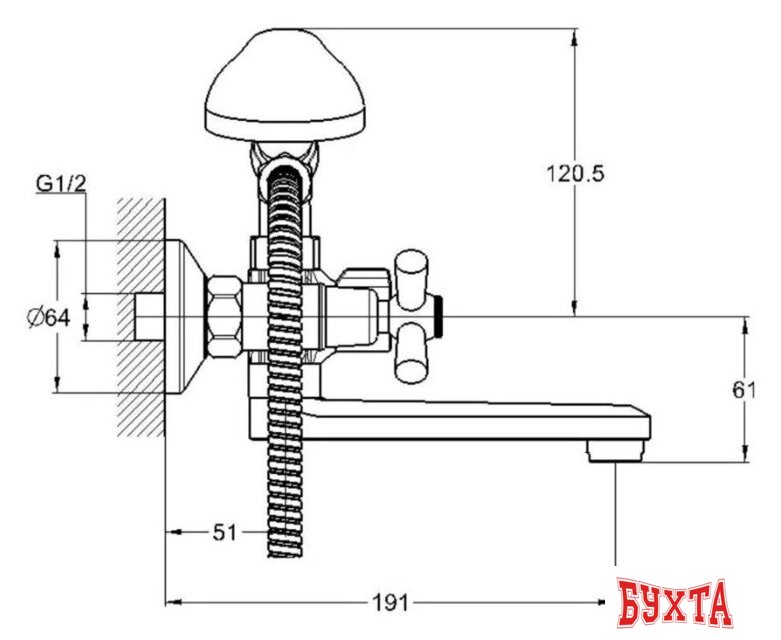 Смеситель Econoce EC0421 5