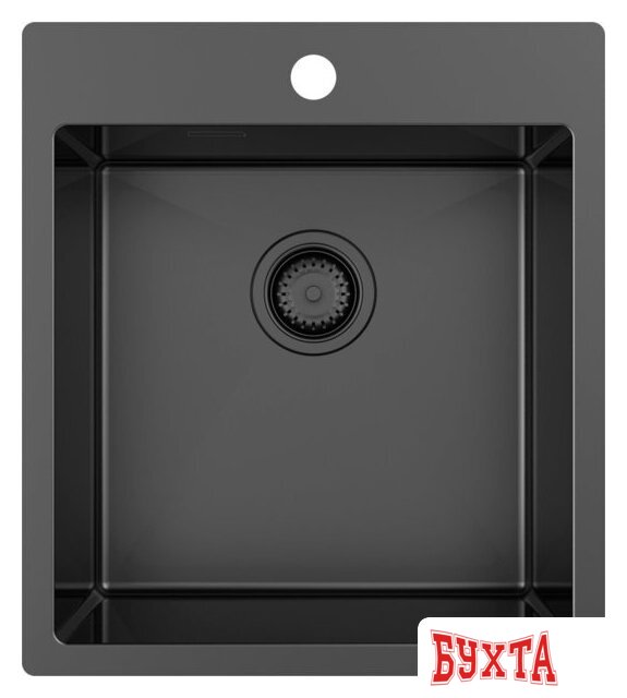 Кухонная мойка ZorG ZRN 5045 Premium PVD Gunblack
