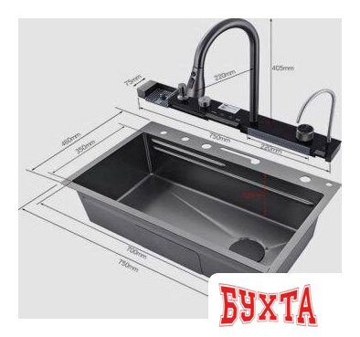 Кухонная мойка Savol S-SC002L 2