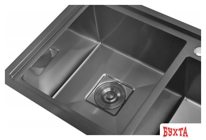Кухонная мойка Wisent WM310048B + WW405B 3