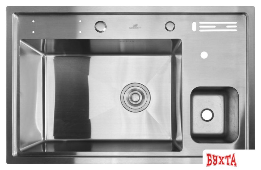 Кухонная мойка Wisent WM37850+WW405A 3