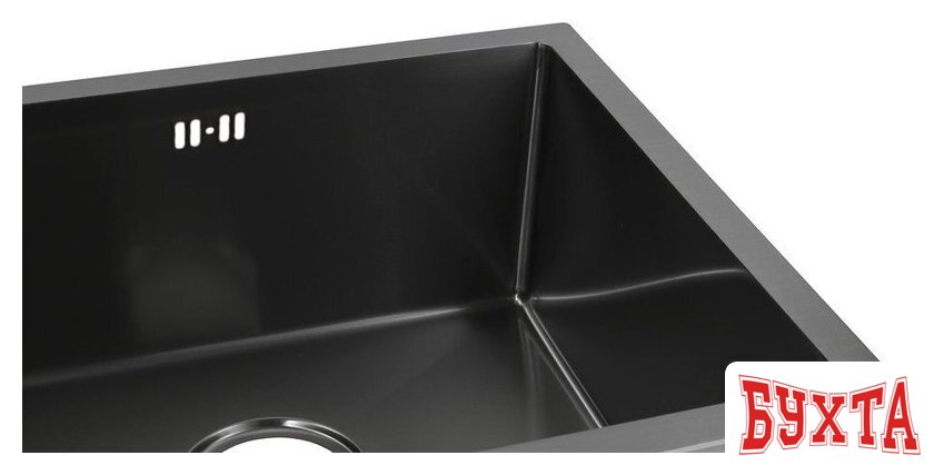 Кухонная мойка ARFEKA ECO AR 450*450 BLACK PVD NANO 4