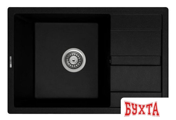 Кухонная мойка ZorG Apollo 78 (черный опал)