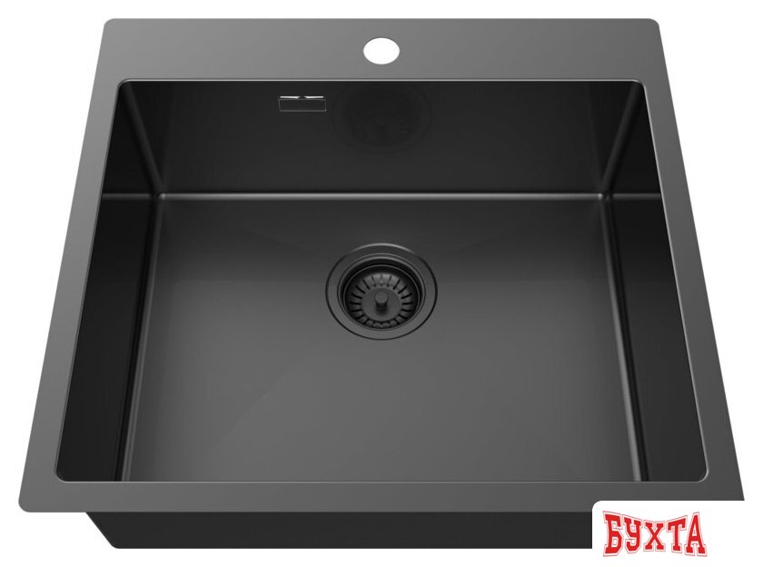 Кухонная мойка ZorG ZRN 5055 Premium PVD Gunblack 2