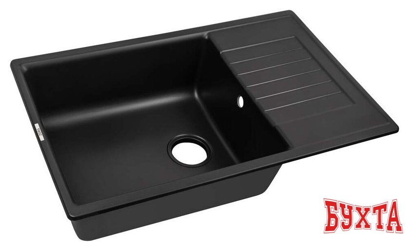 Кухонная мойка ZorG Dello 78 (черный оникс) 2
