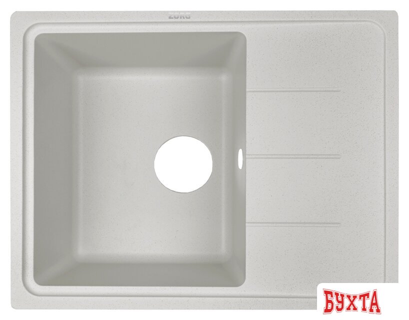 Кухонная мойка ZorG Torino 62 (серый жемчуг)