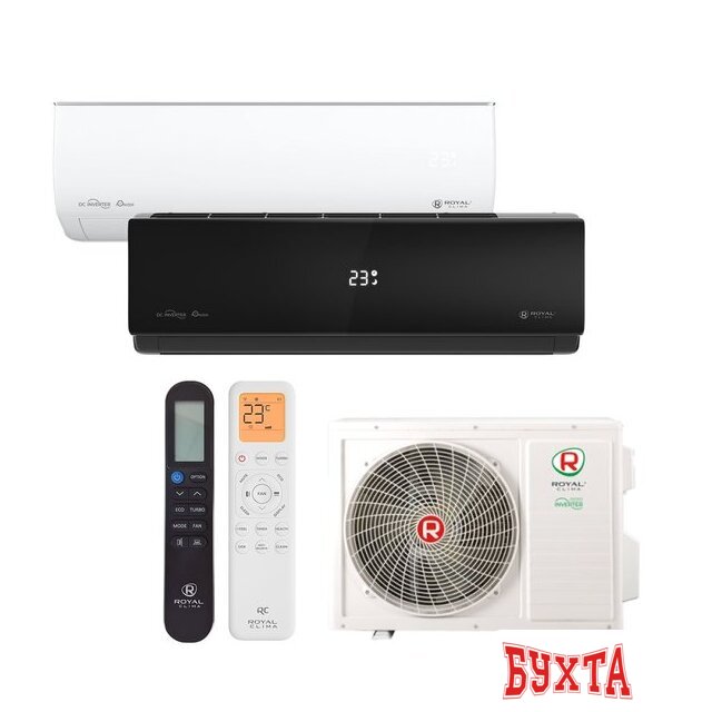 Кондиционер Royal Clima Multi Gamma EU ERP Inverter 2DFM-14HN/OUT / RCI-GLD09HN + RCI-AND09HN